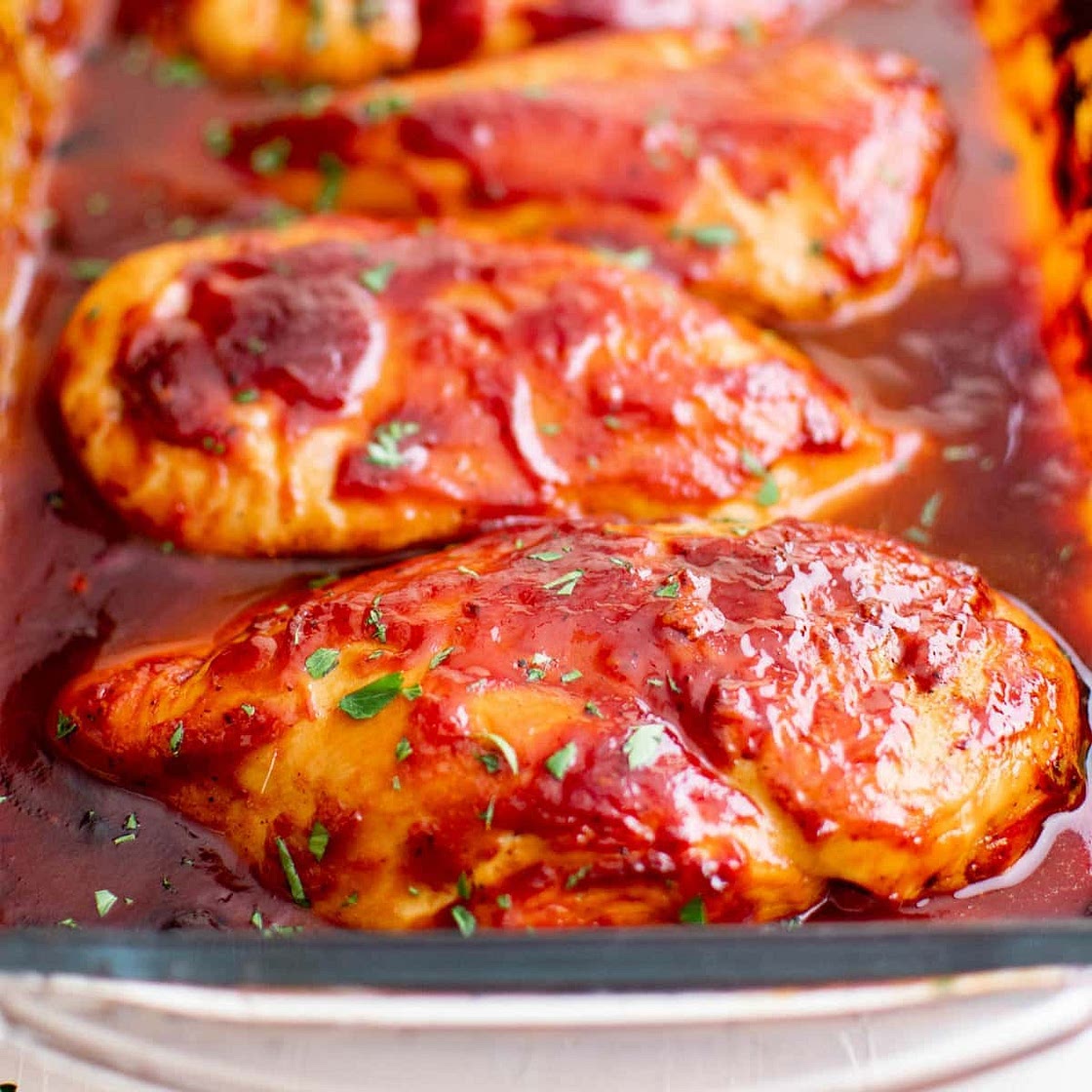 Baked Barbecued Chicken