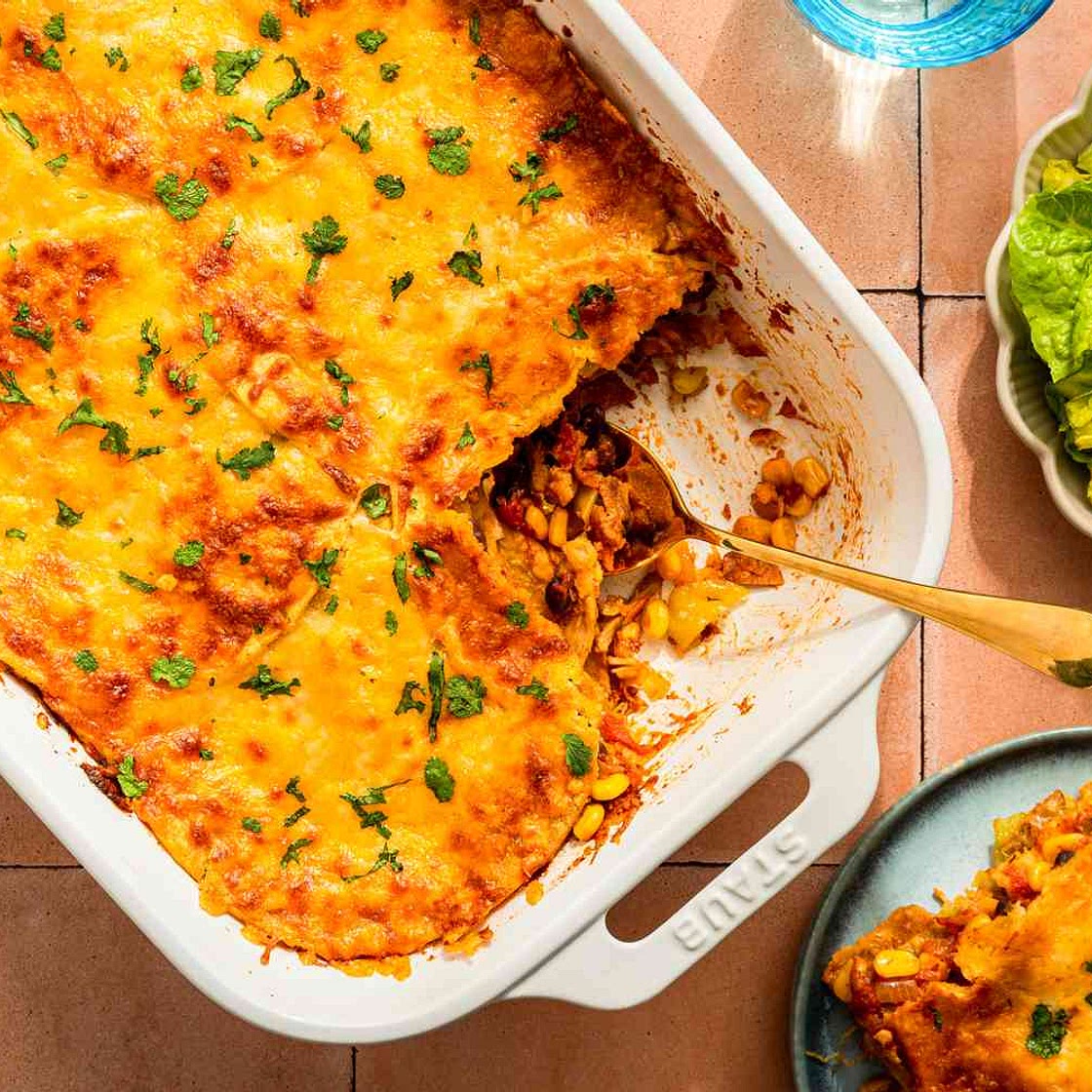Chicken Taco Casserole