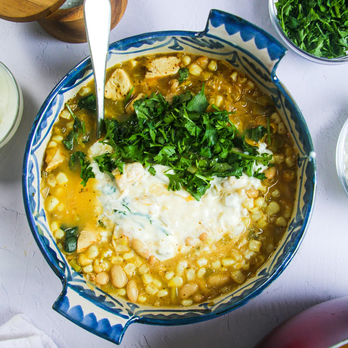 White Chicken Chili Recipe by Tasty