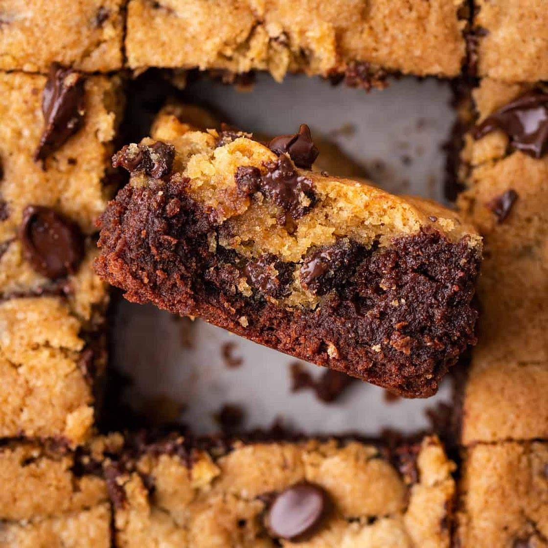 Gluten Free Brookie Bars