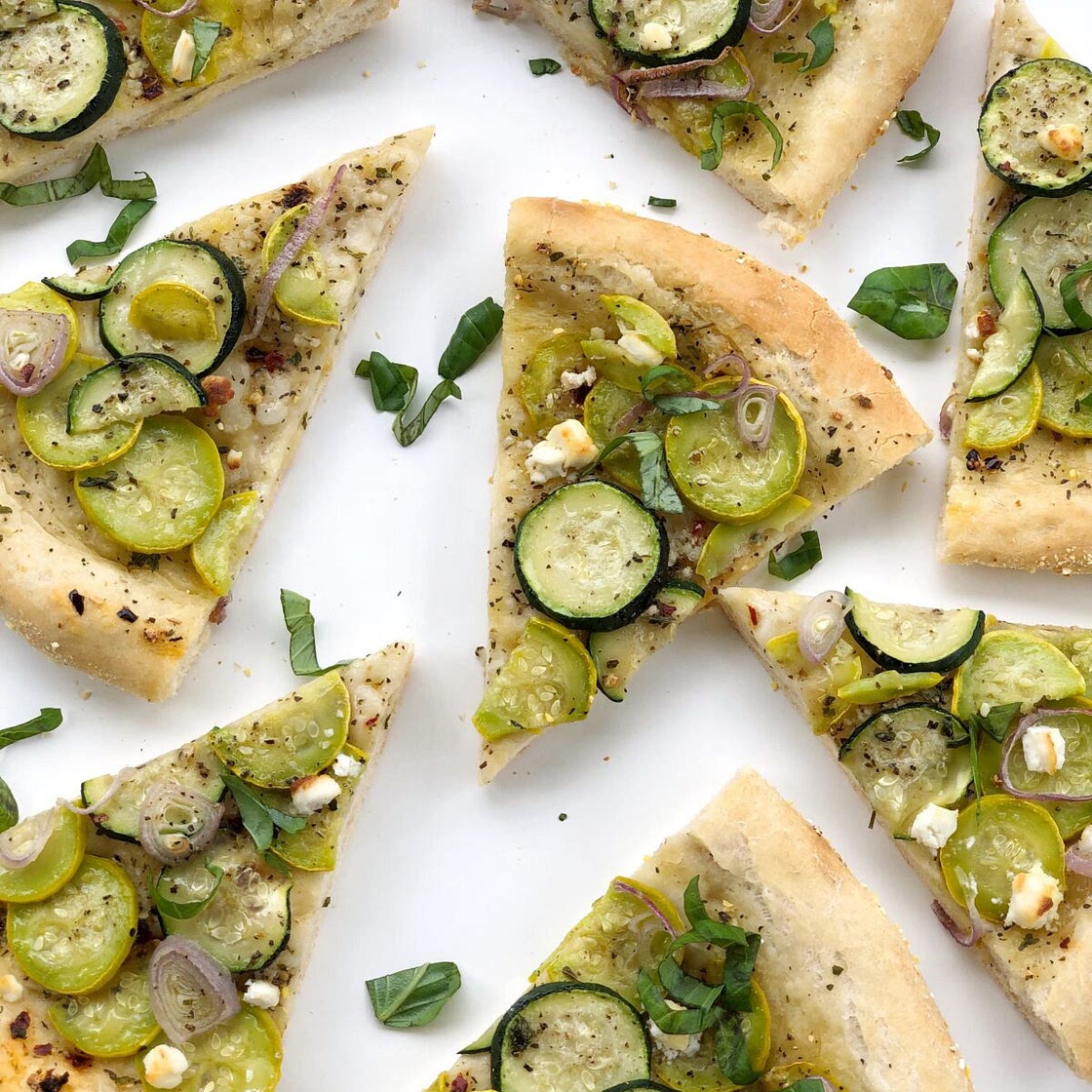 Summer Squash Pizza Recipe