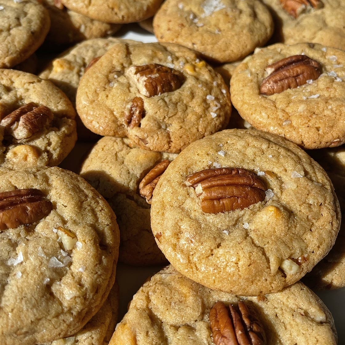 Butter Pecan Cookies ~ Unique Sweet & Salty Recipe