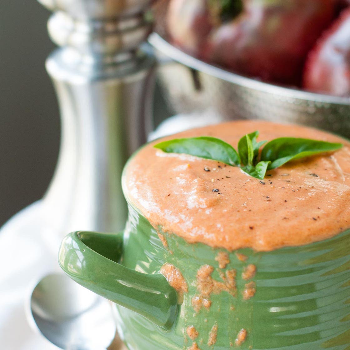 Thick & Creamy Roasted Tomato Soup (Hands-Off)
