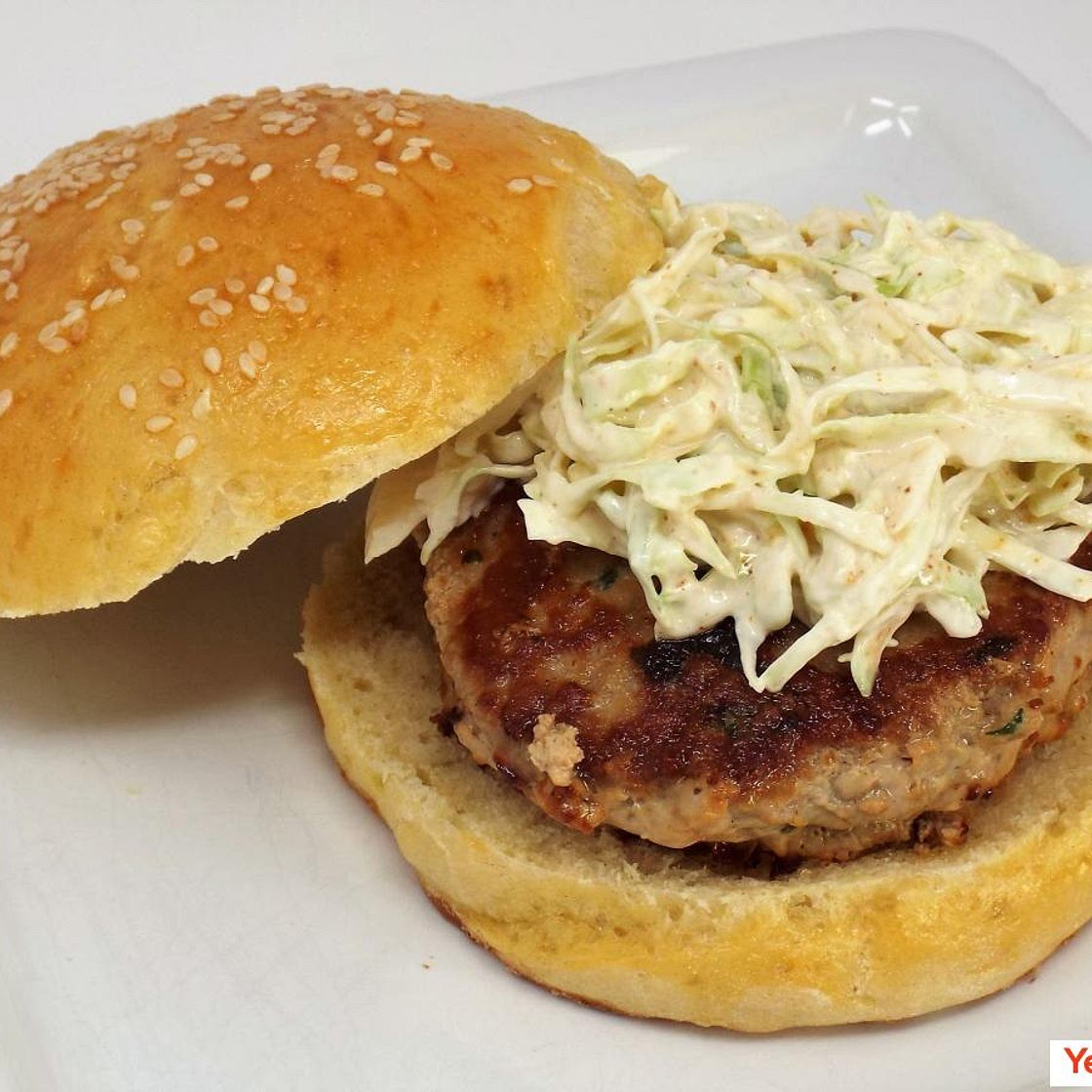 Sesame Turkey Burgers