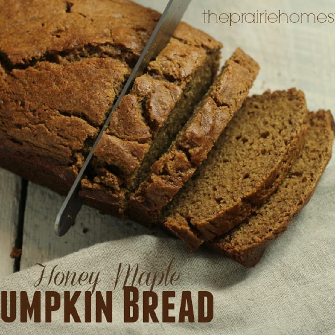 Honey Maple Pumpkin Bread Recipe