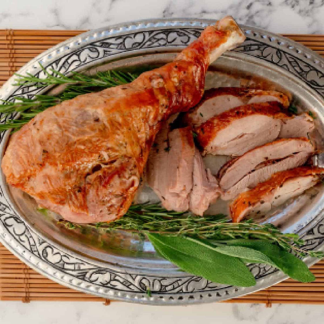 Roasted Turkey Legs