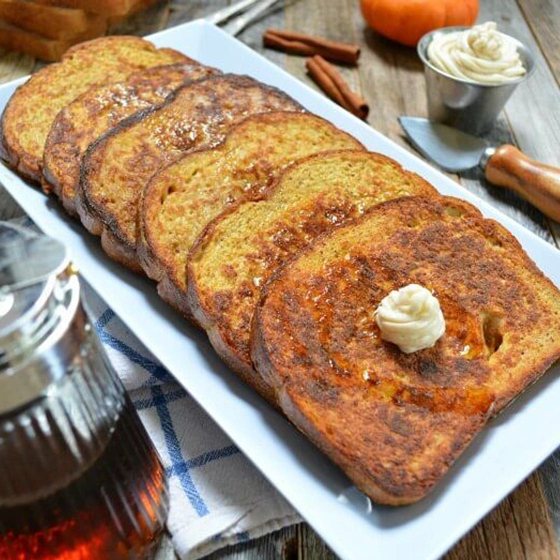 Pumpkin-Spiced French Toast Recipe