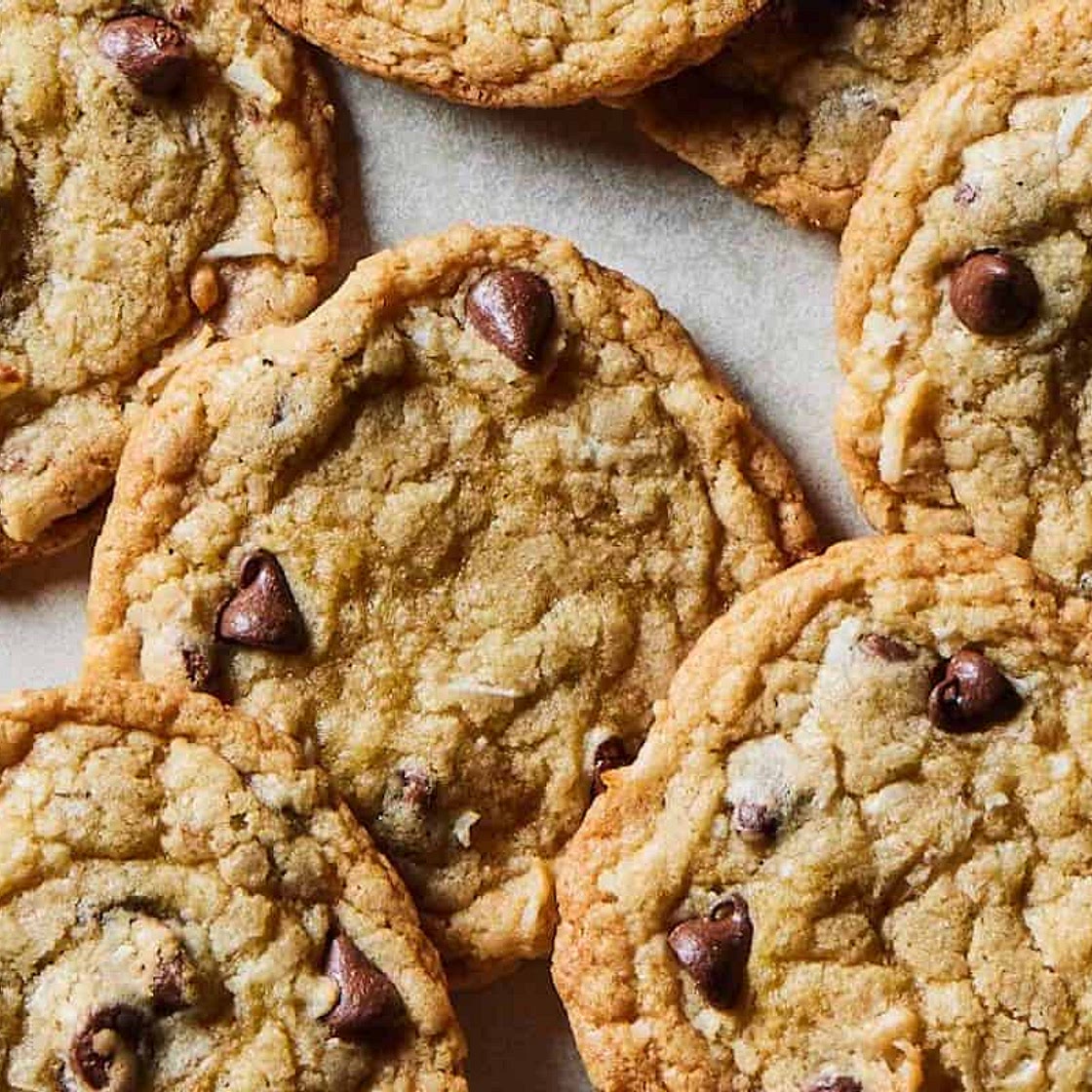 Coconut Chocolate Chip Cookies