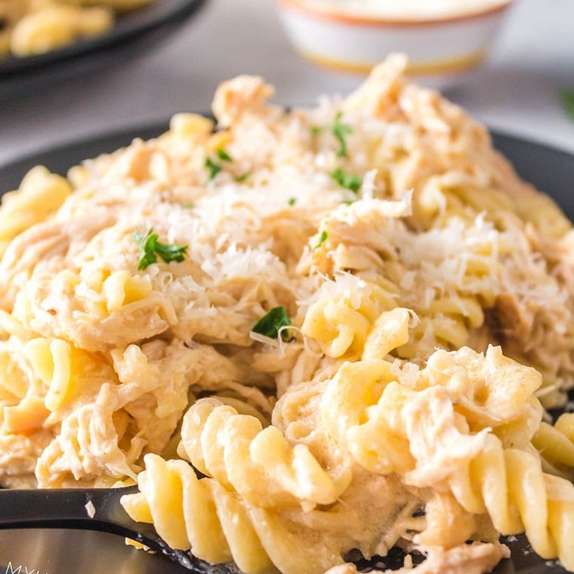 Olive Garden Crockpot Chicken Pasta