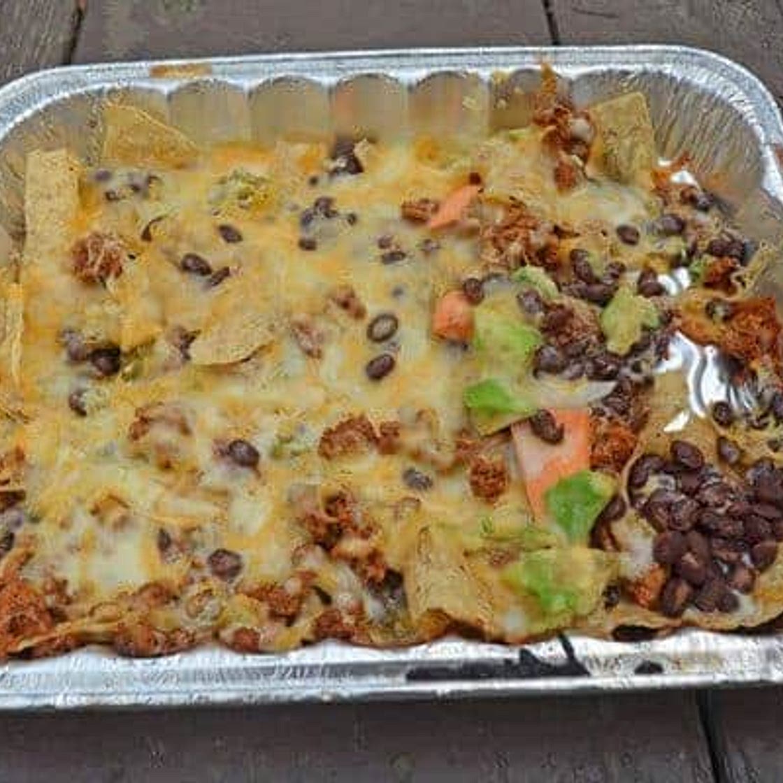 Campfire Grilled Nachos