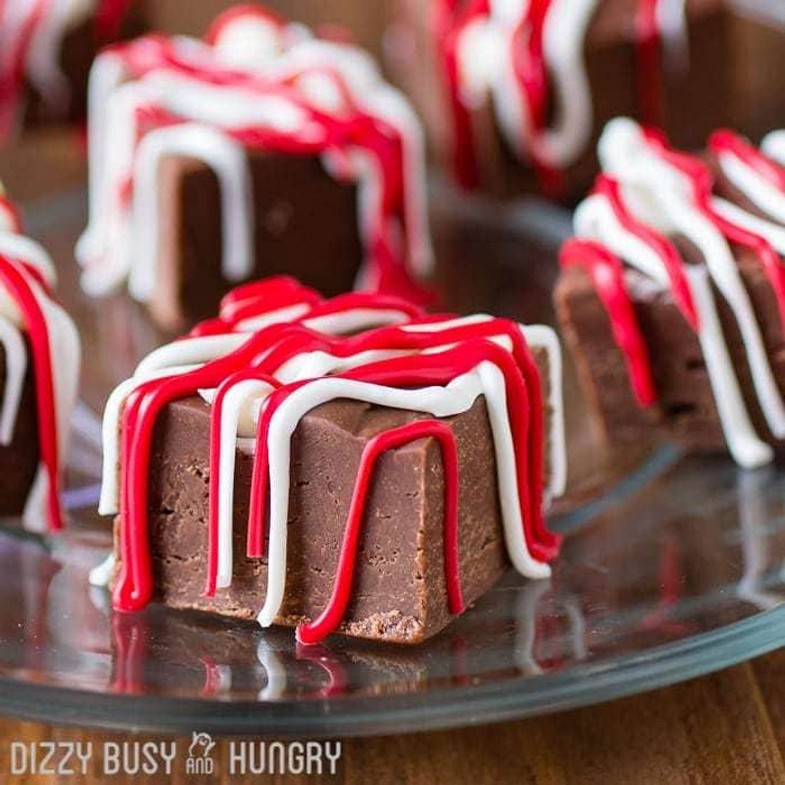 Easy Chocolate Raspberry 3 Ingredient Fudge
