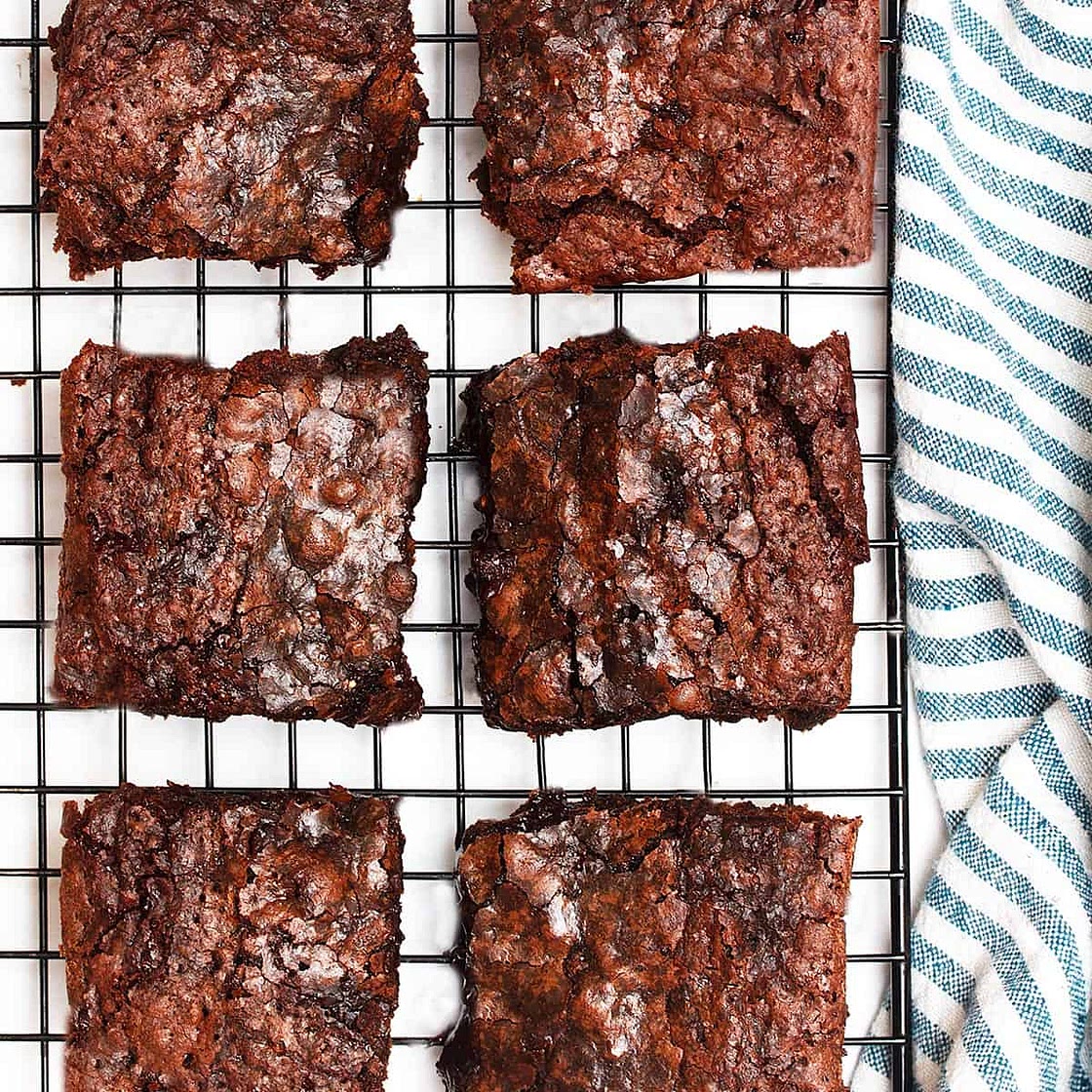 Easy Vegan Brownies From A Box Mix