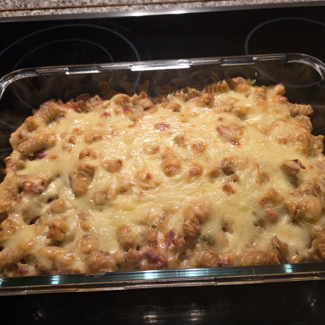 Ham and Cheese Pasta Bake