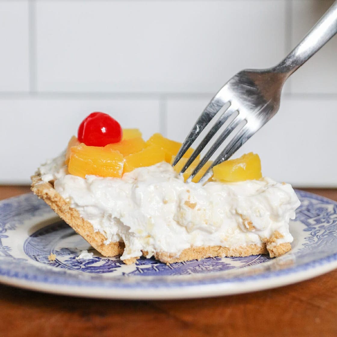 No Bake Pineapple Pie