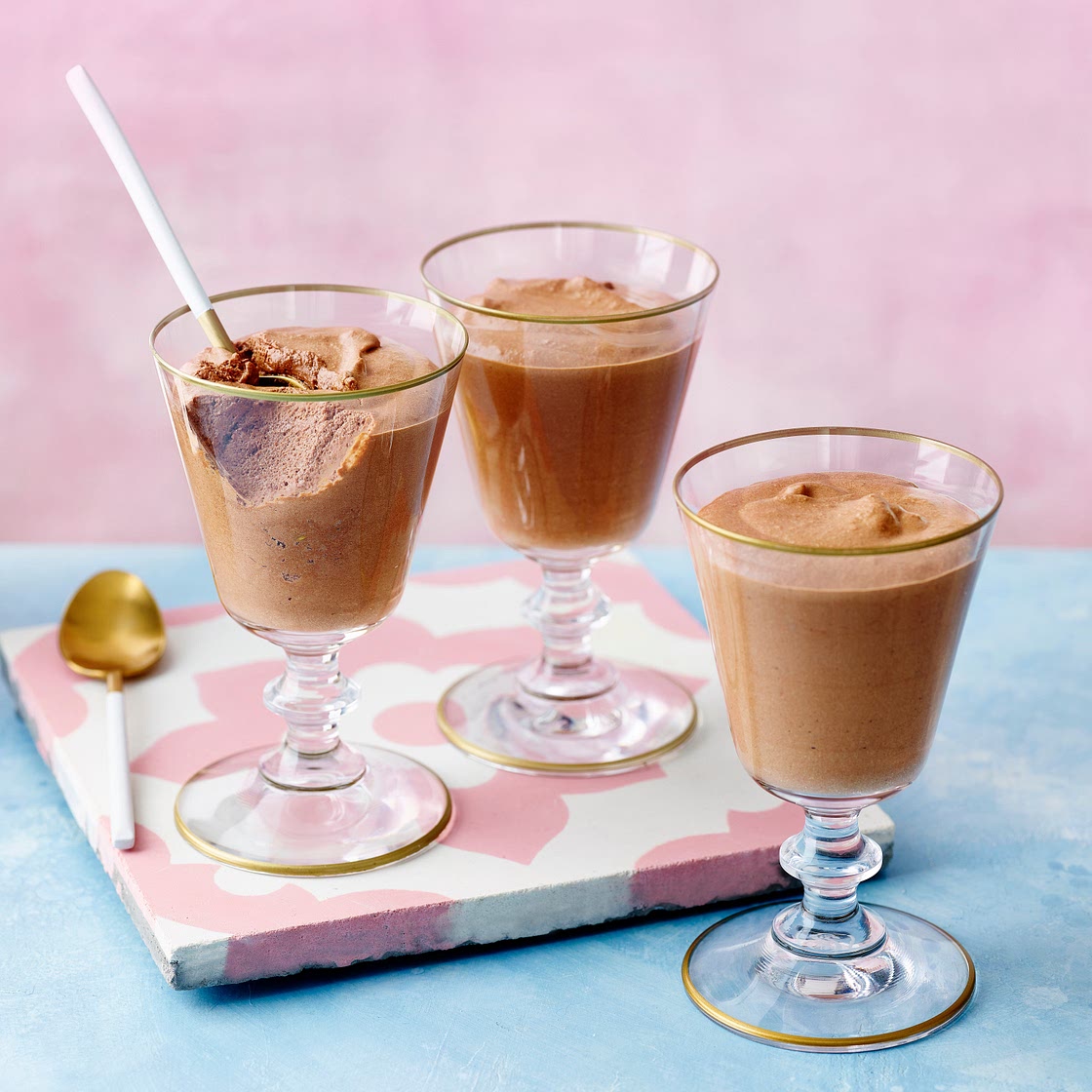 Mint Chocolate Mousses