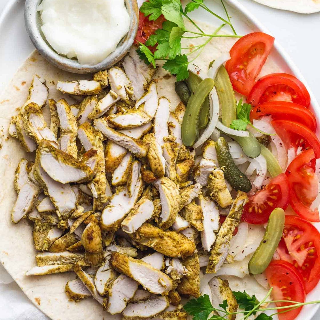 Instant Pot Chicken Shawarma