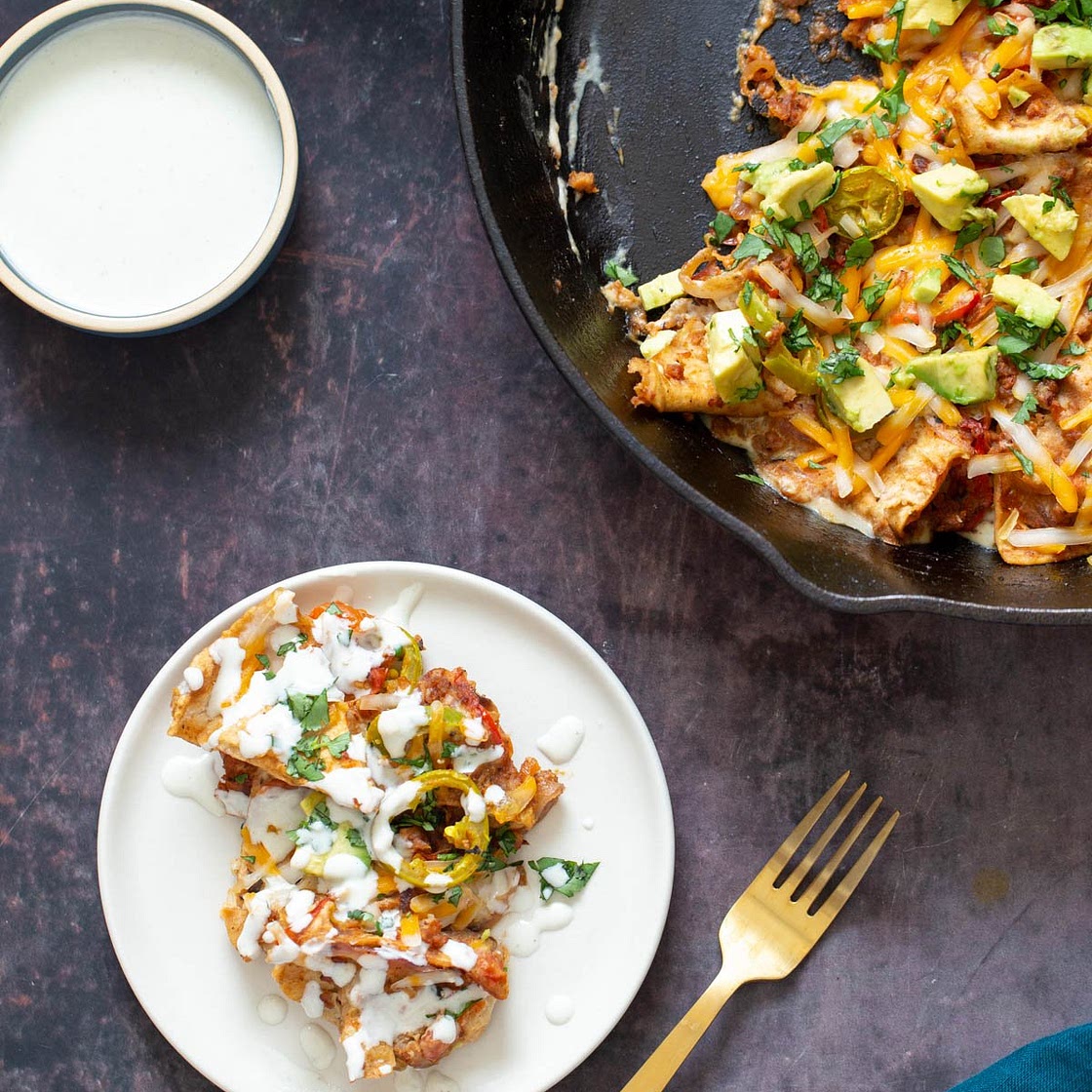 Jalapeno Popper Skillet Dinner