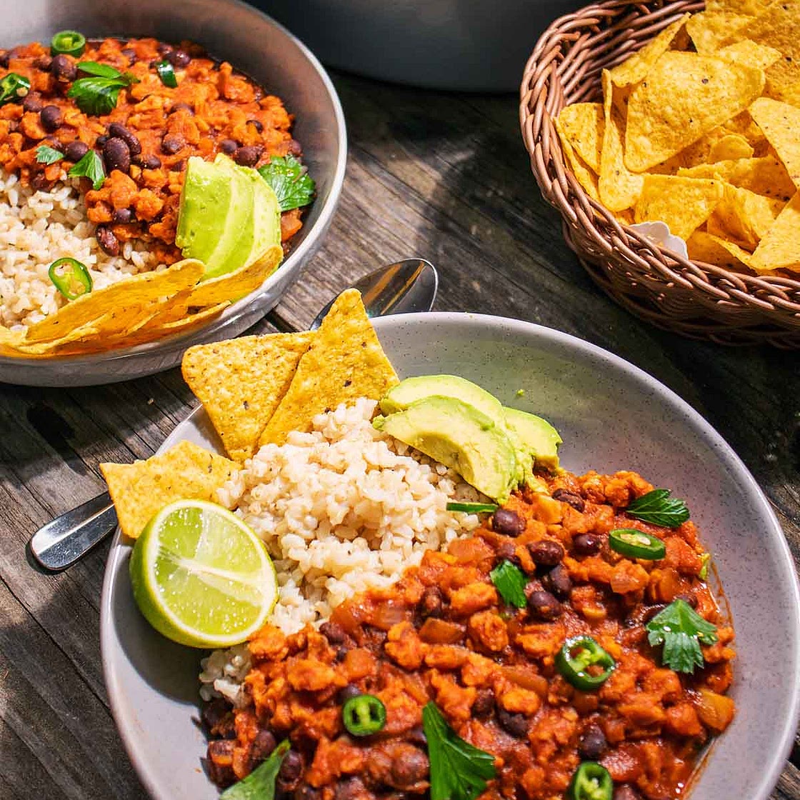 Vegan Chili (TVP Recipe)