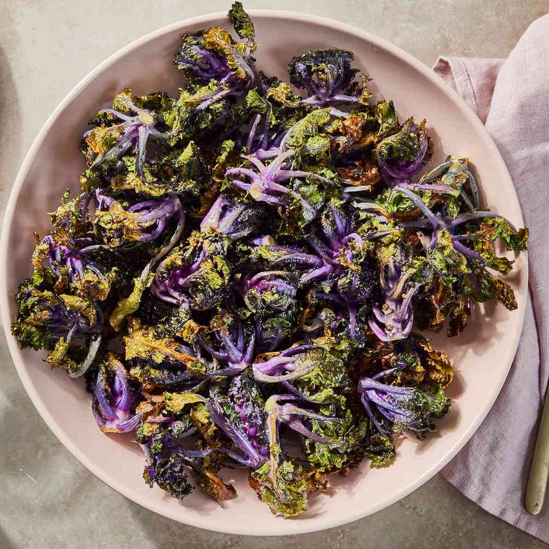 Roasted Kalettes (Kale Sprouts)