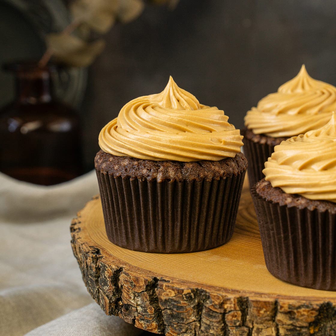 Chocolate Caramel Cupcakes