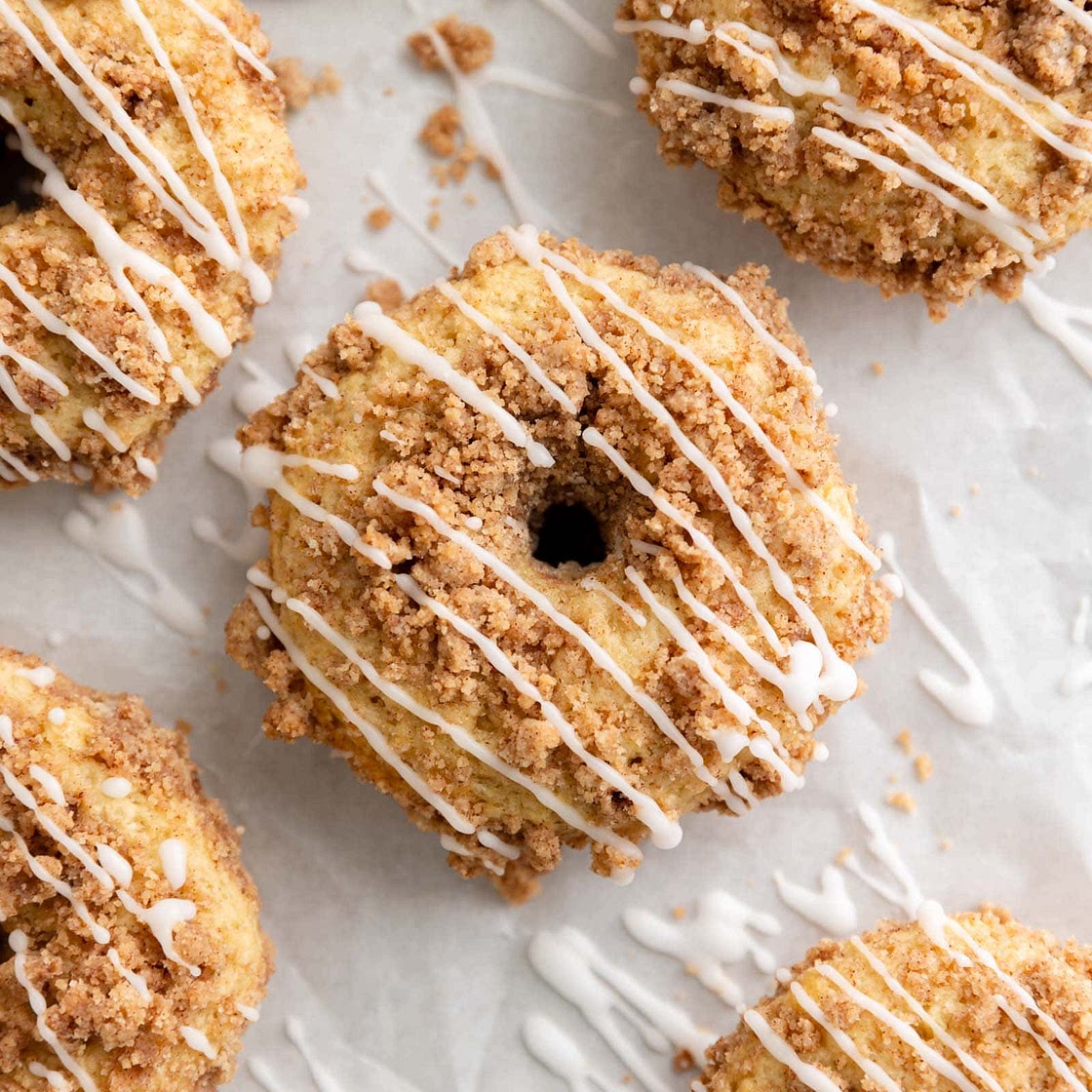 Coffee Cake Donuts