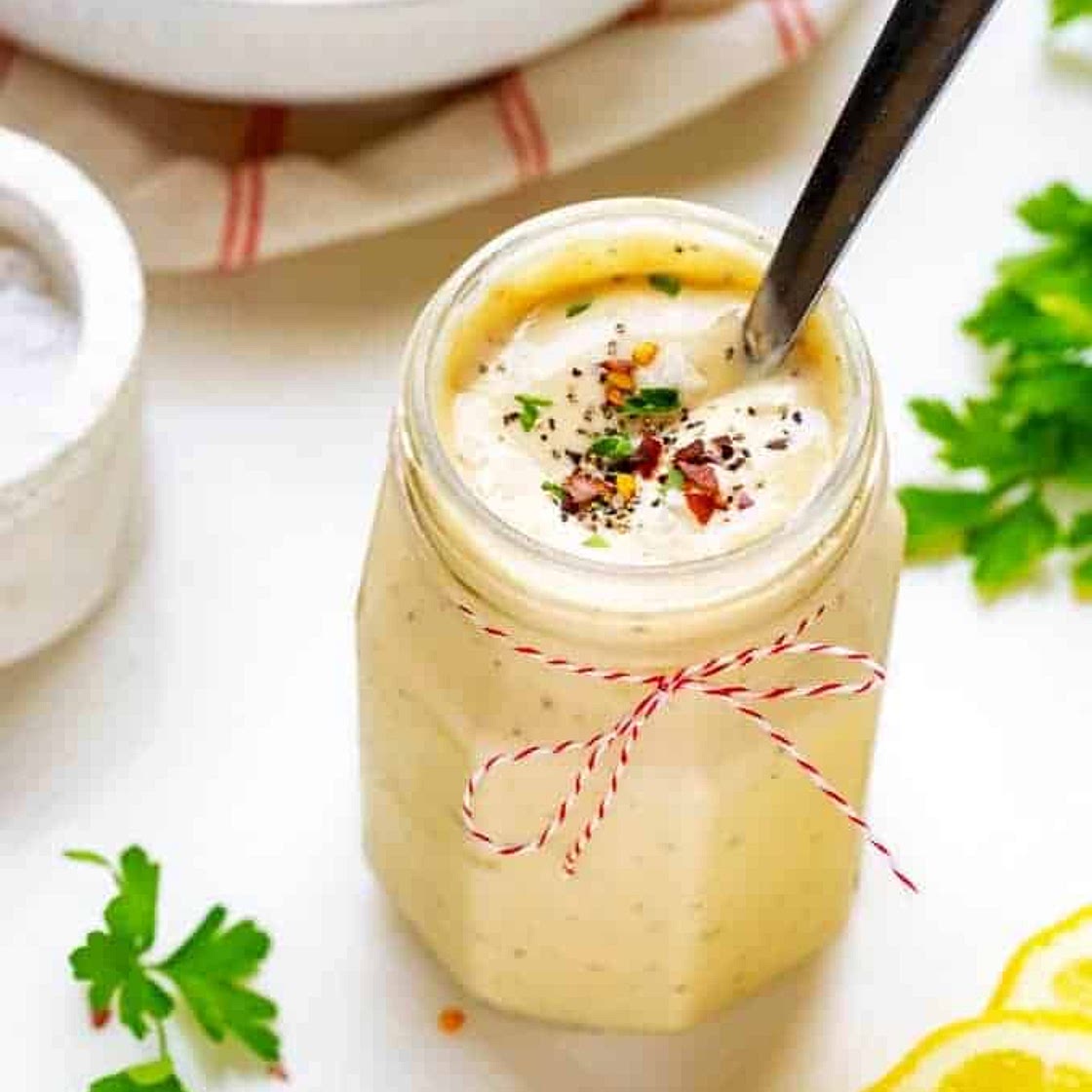 Keto Caesar Dressing