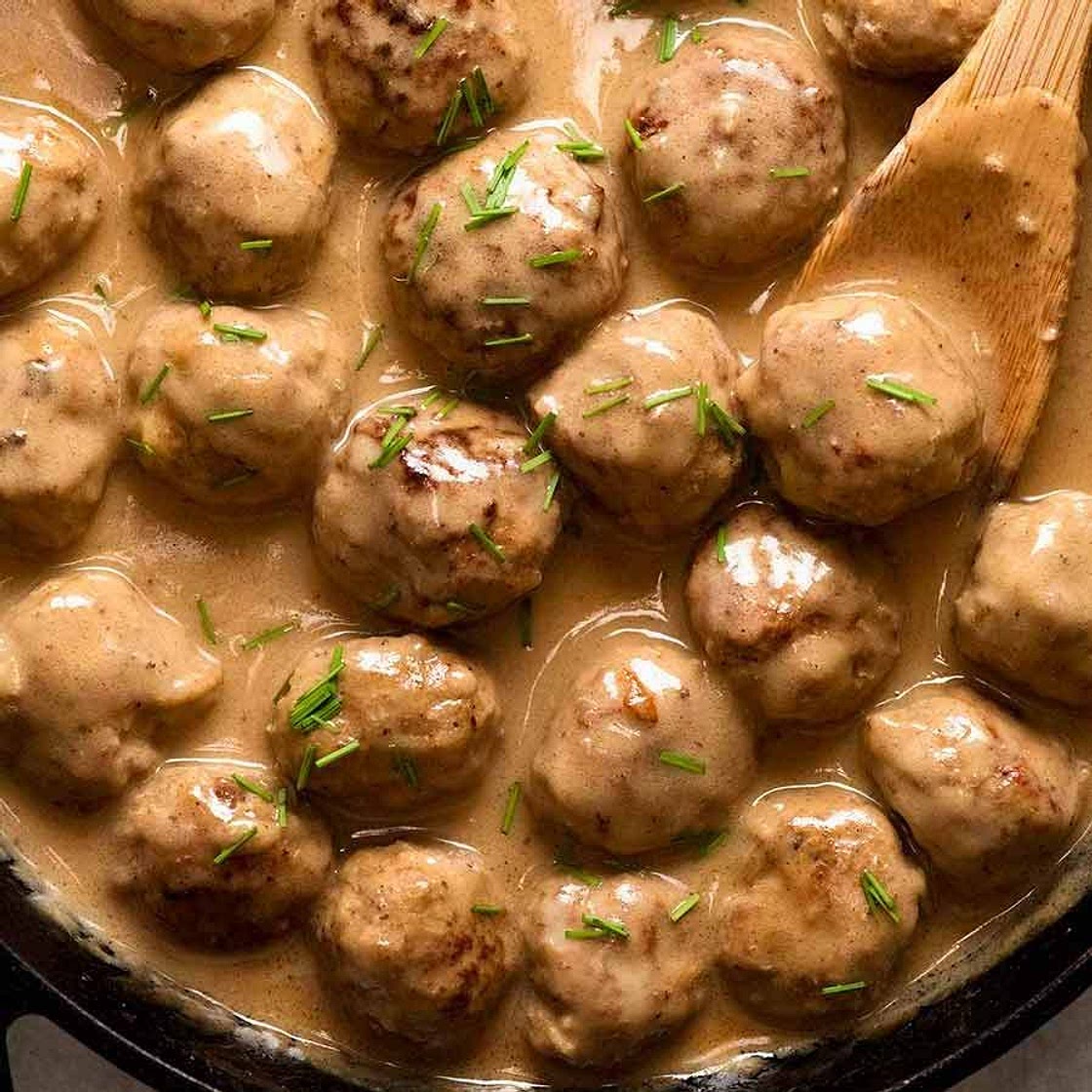Swedish Meatballs (homemade Ikea Meatballs)