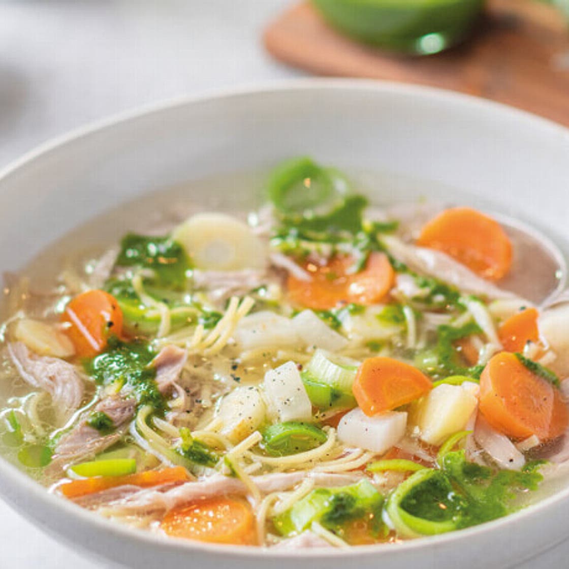 Hühnersuppe