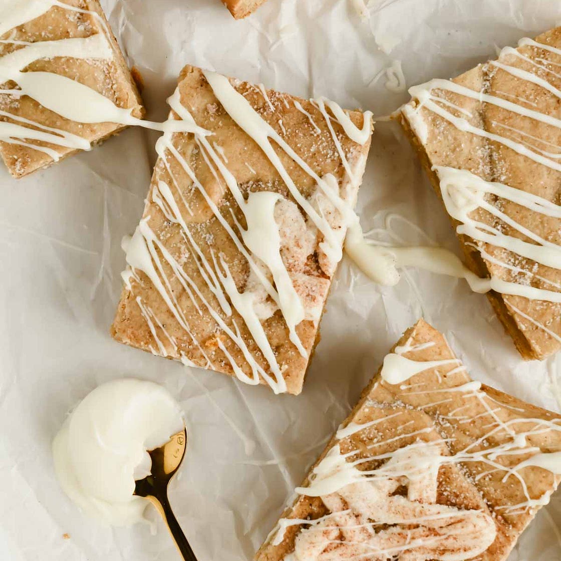 Gingerbread Blondies