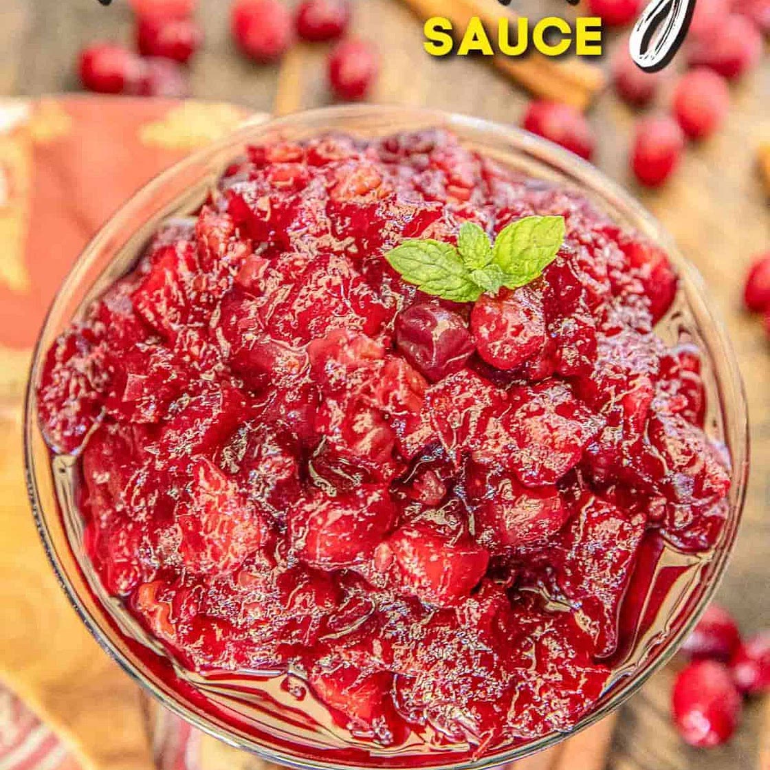 Homemade Cranberry Sauce