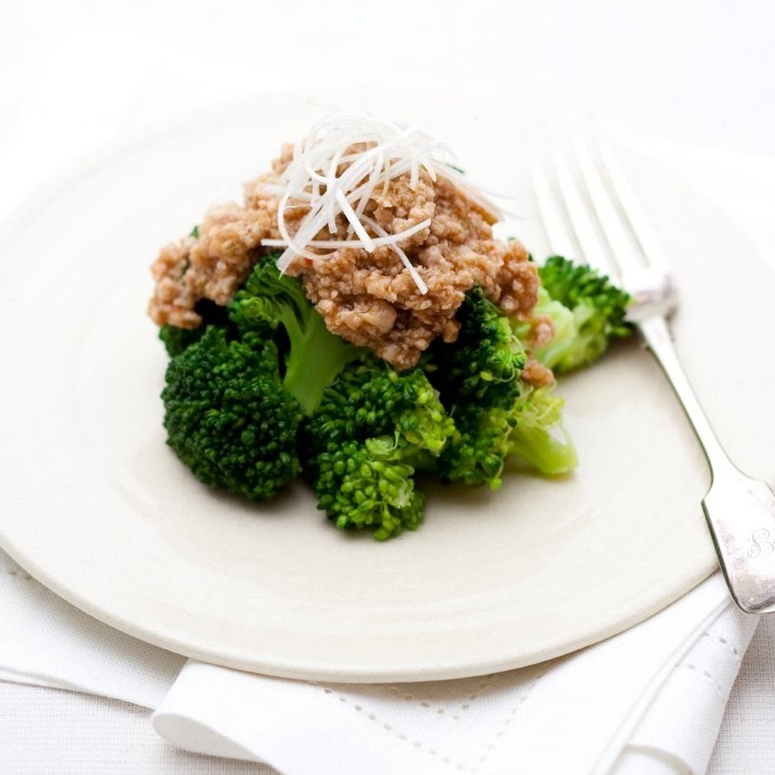 브로콜리 다진 돼지고기 소스 만드는 법