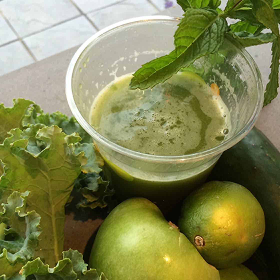 Low Sugar Green Juice