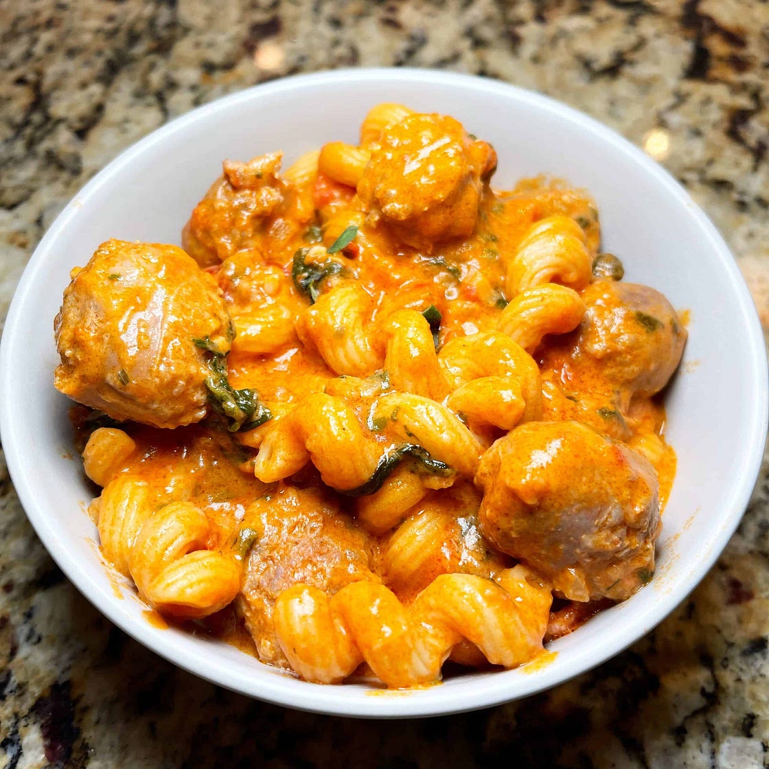 Instant Pot Sausage Curls