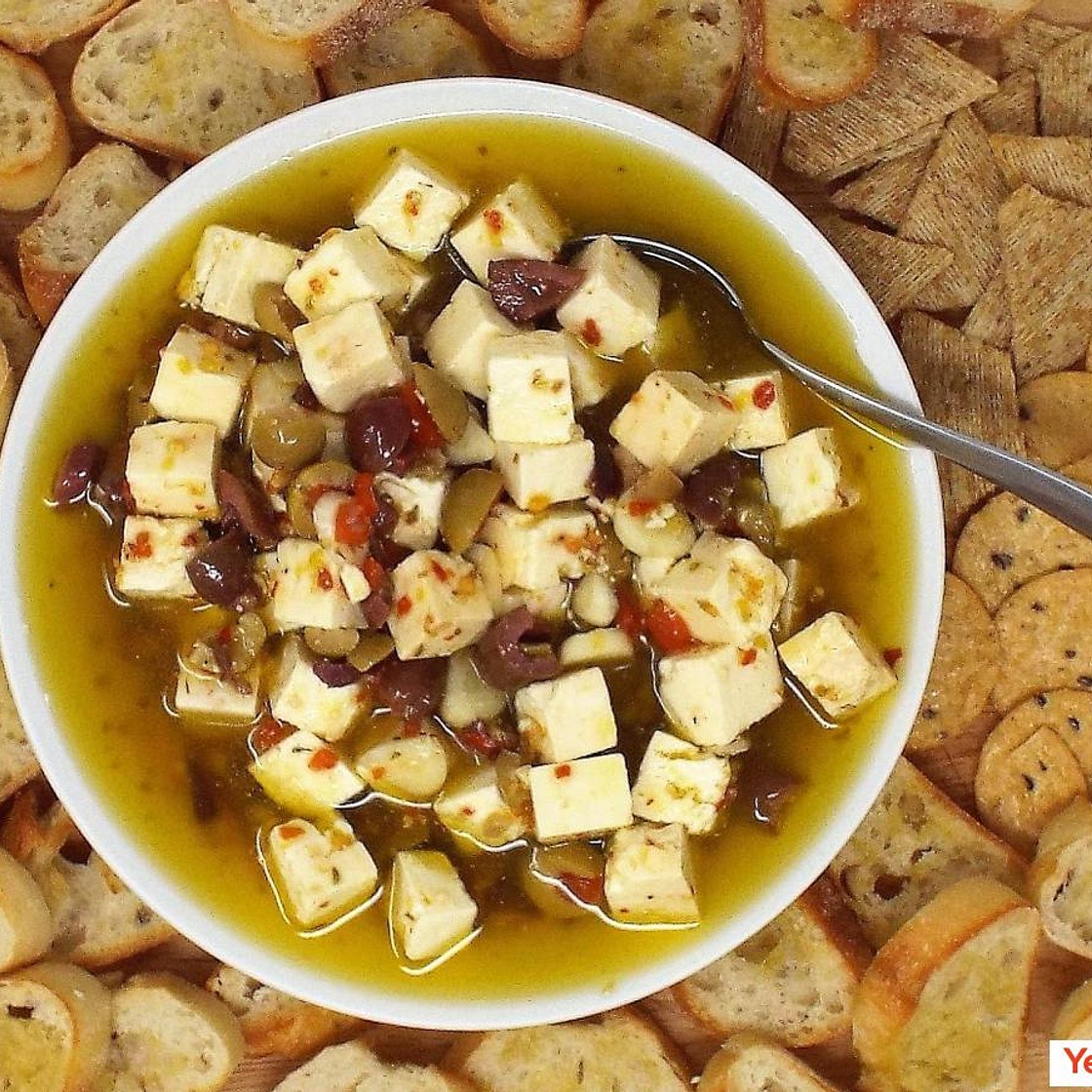 Marinated Feta and Olives