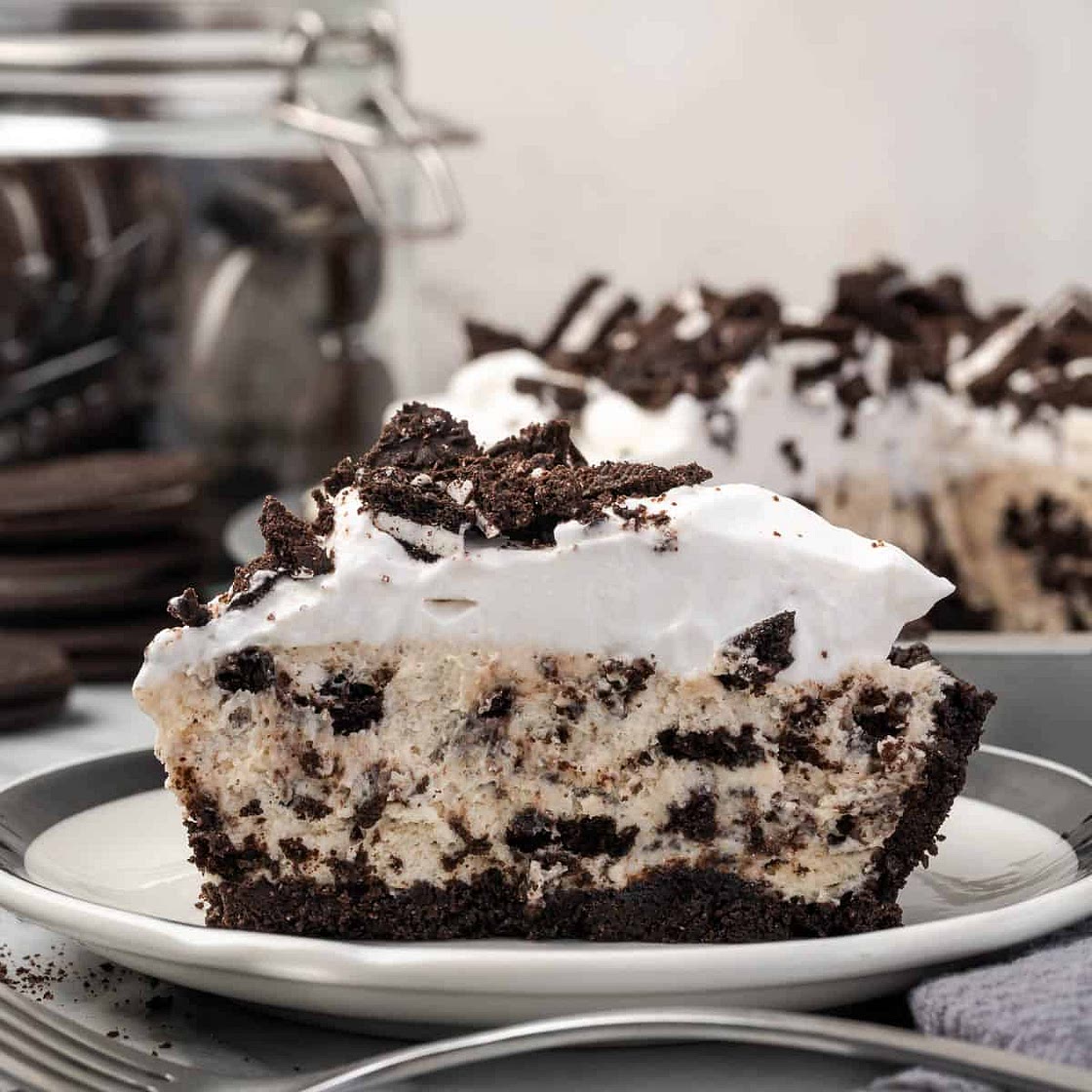 No Bake Oreo Pie