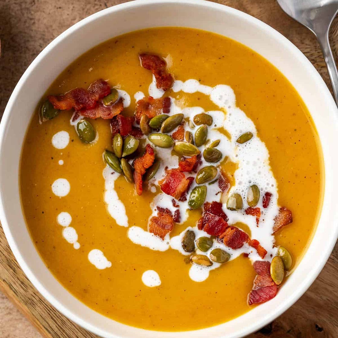 Butternut Squash and Apple Soup