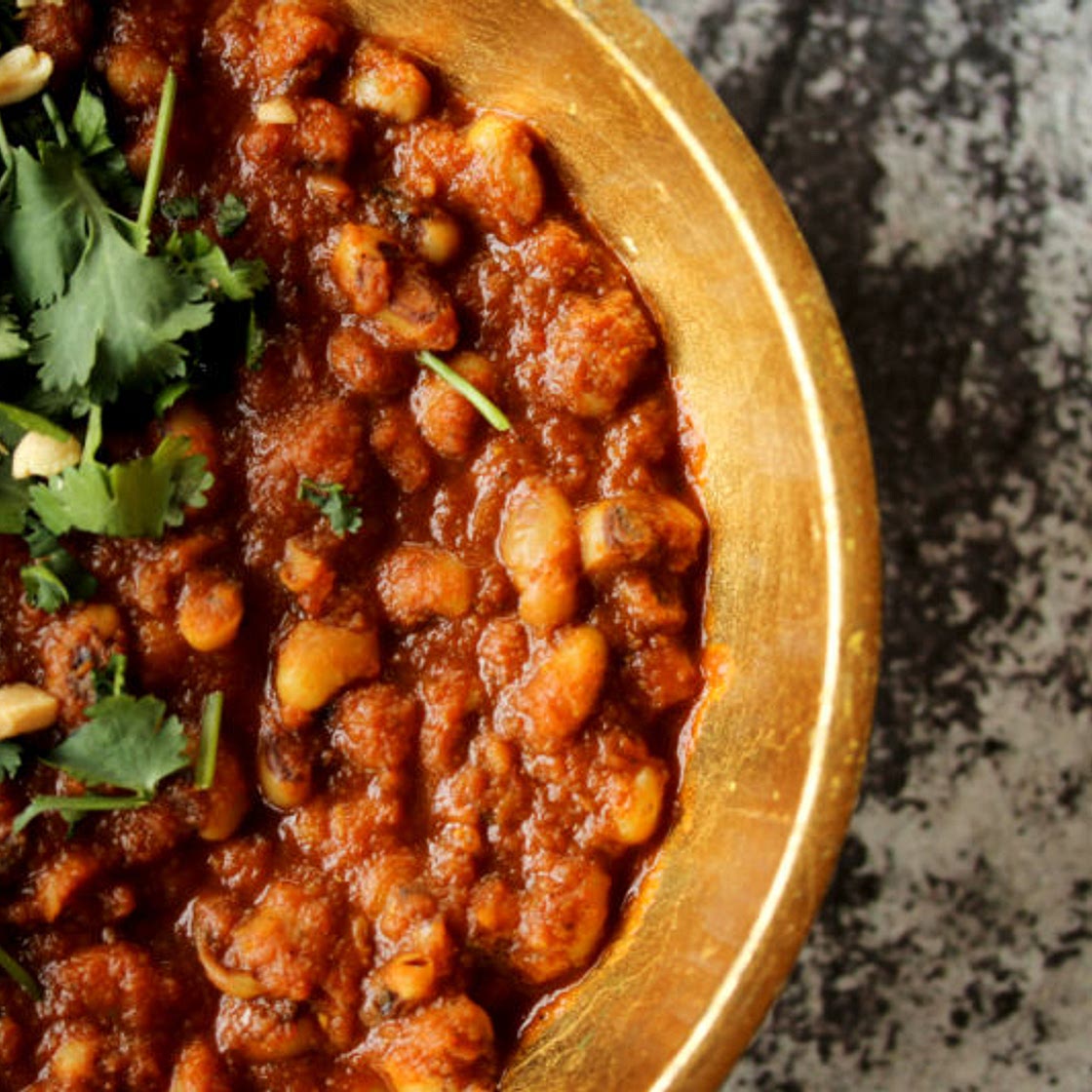 Curried African Bean Stew (African Red Red) Recipe