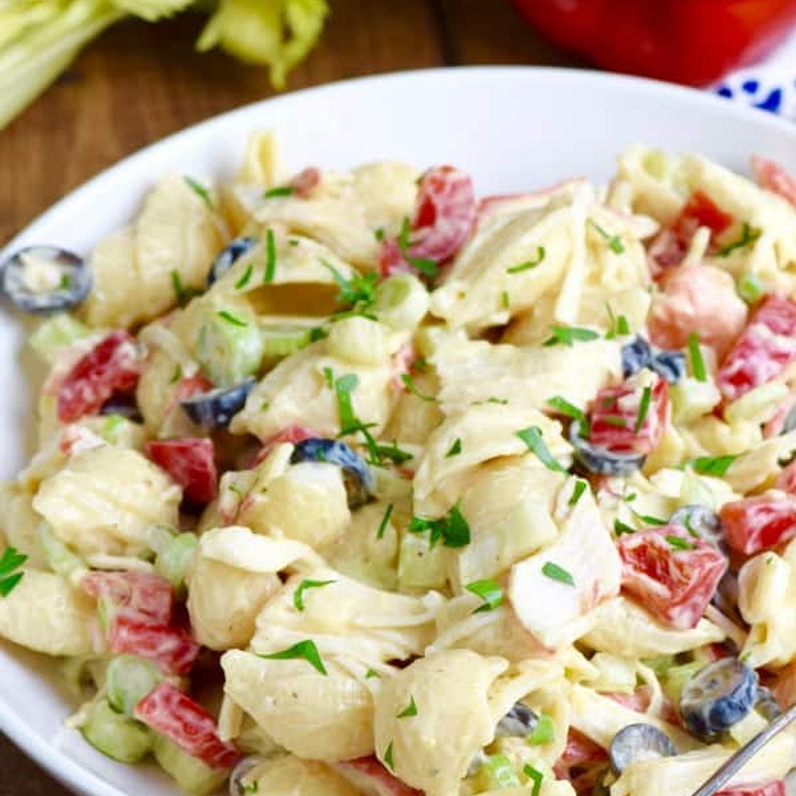 Crab Pasta Salad