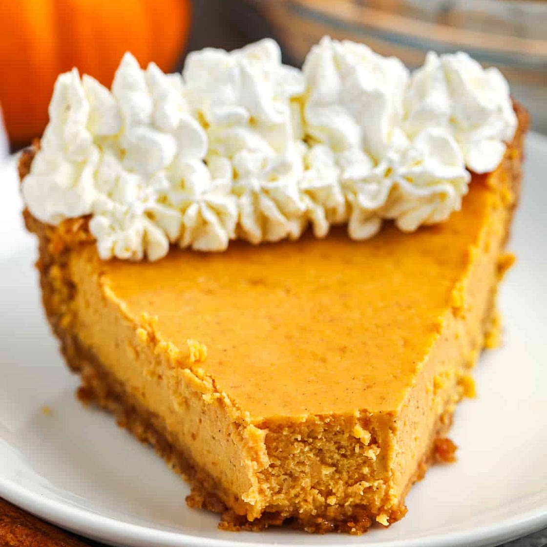 Easy Pumpkin Cheesecake