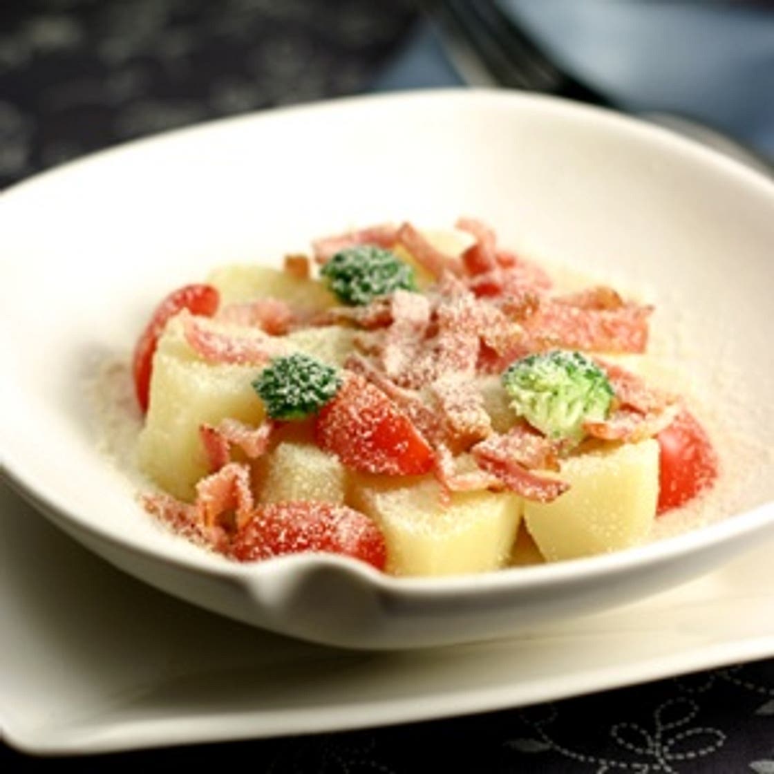 감자베이컨볶음