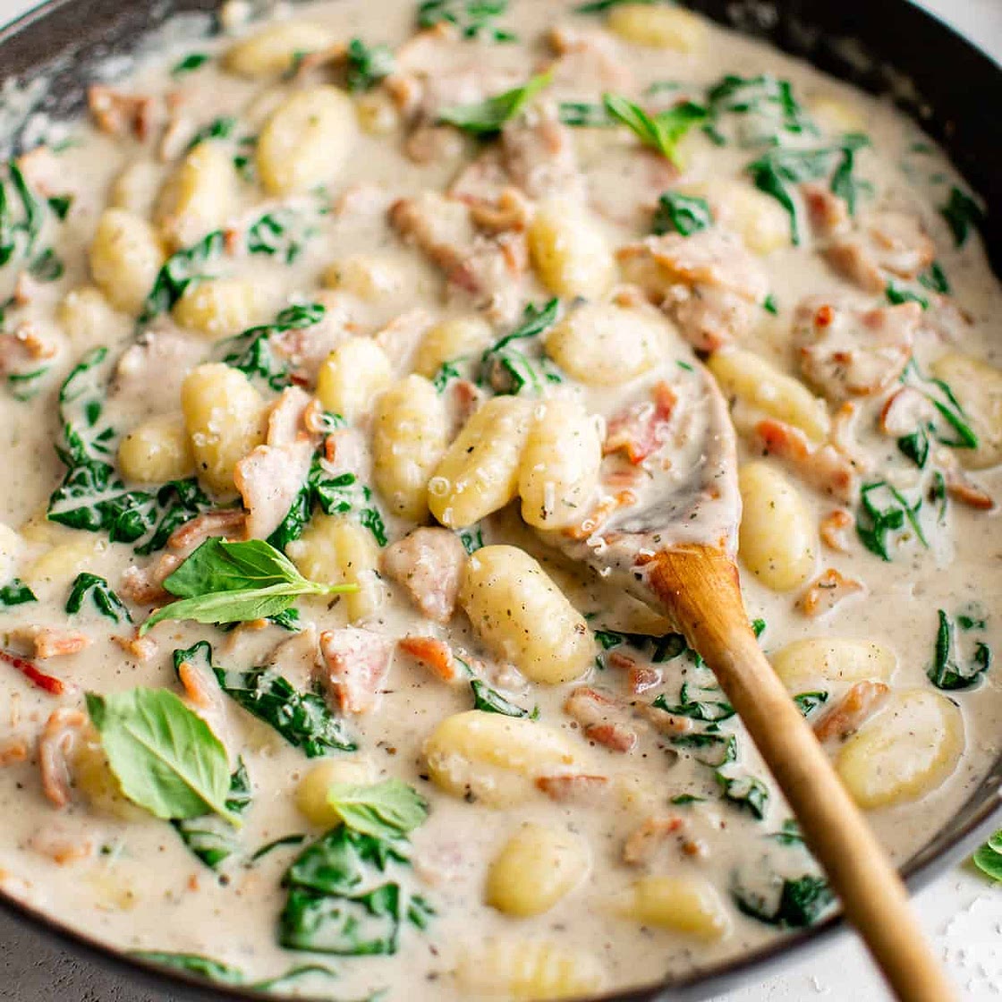 Creamy Bacon Gnocchi