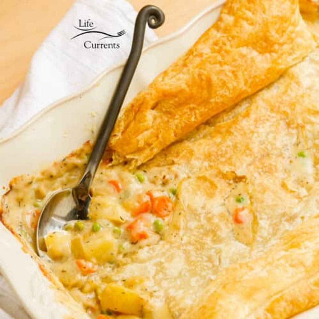 Vegetarian pot pie