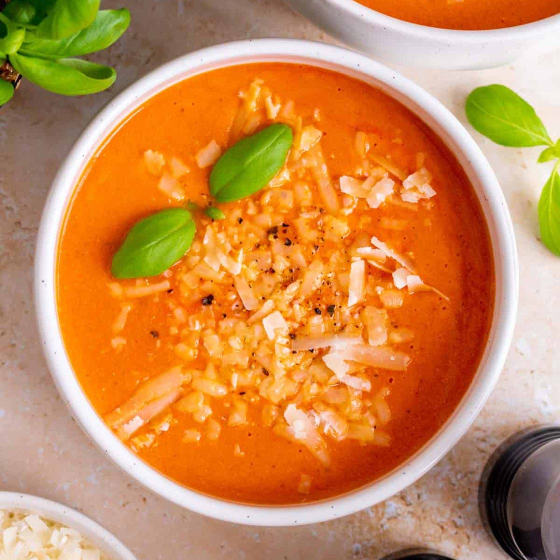 High Protein Tomato Soup