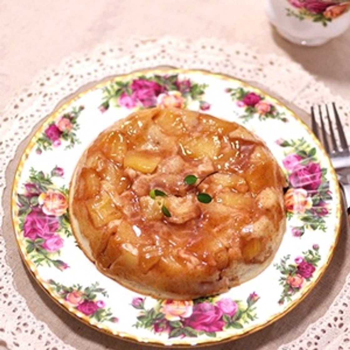 사과타르트풍핫케이크