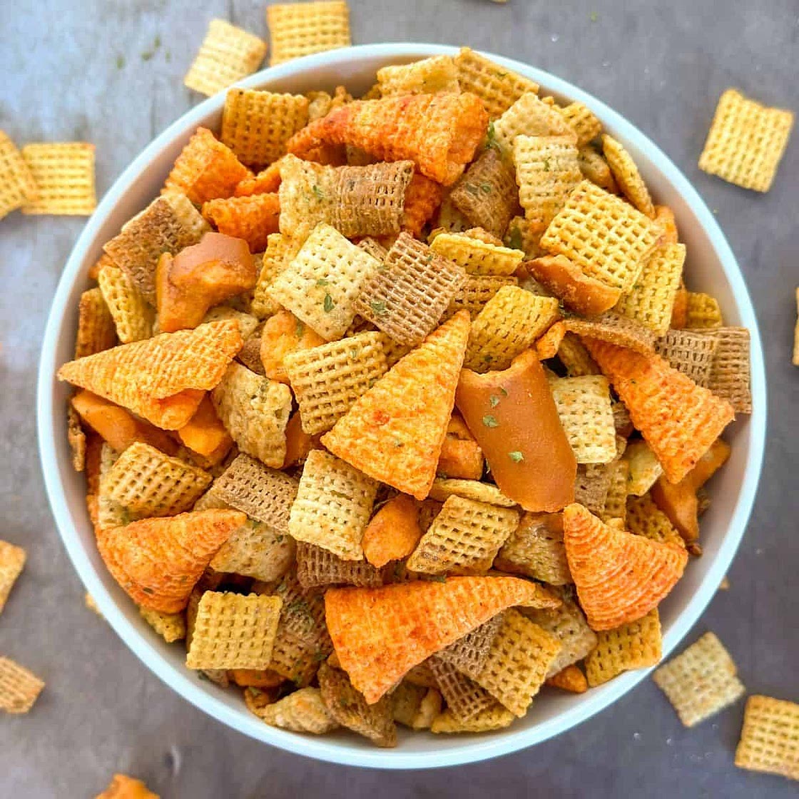 Cheesy Ranch Chex Party Mix Recipe