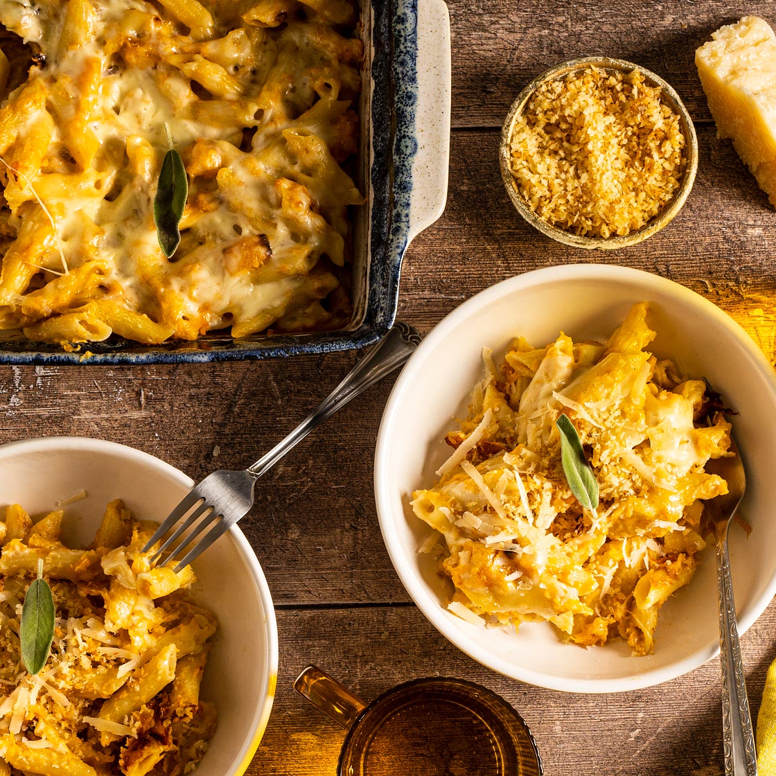 Butternut Squash Pasta Bake
