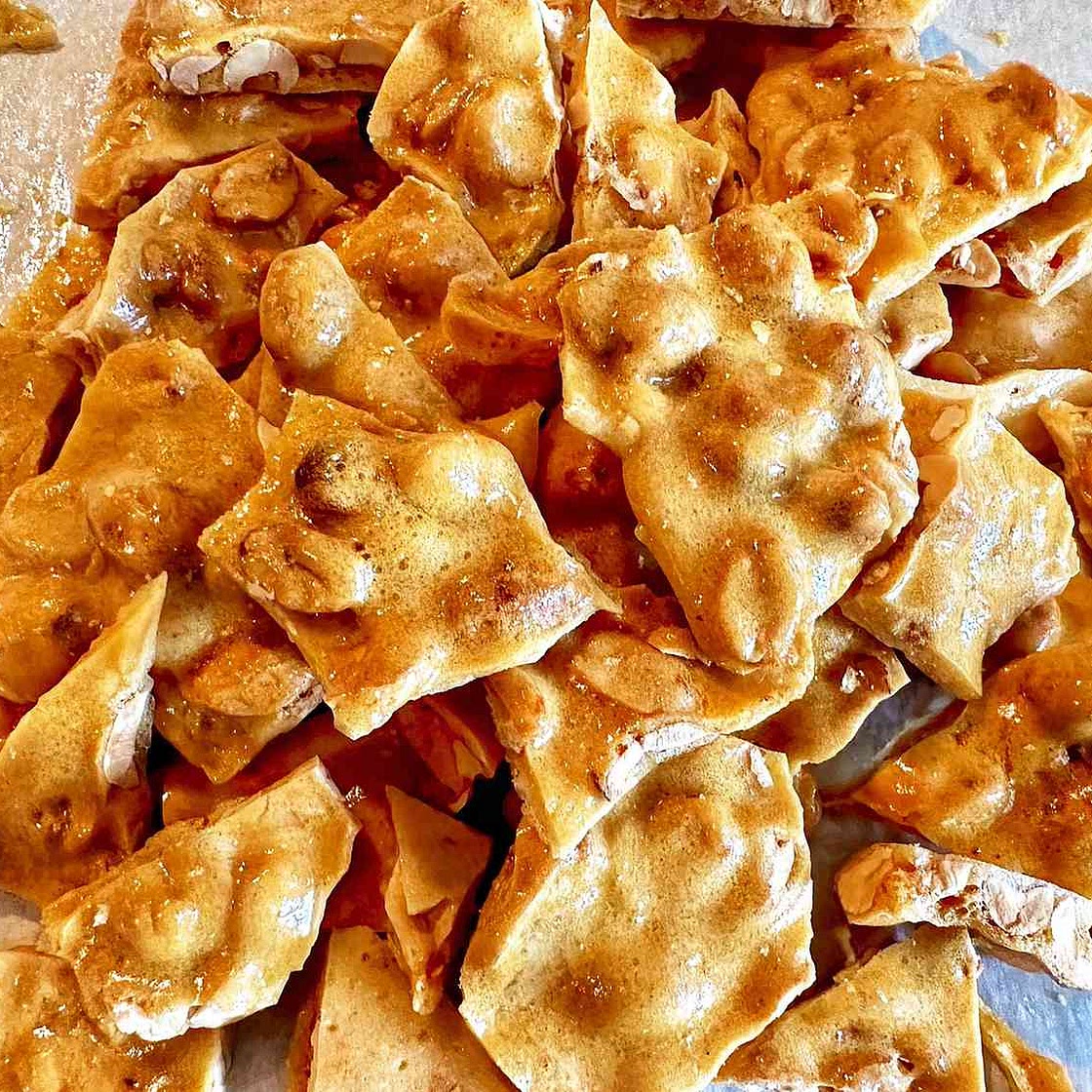 Microwave Peanut Brittle