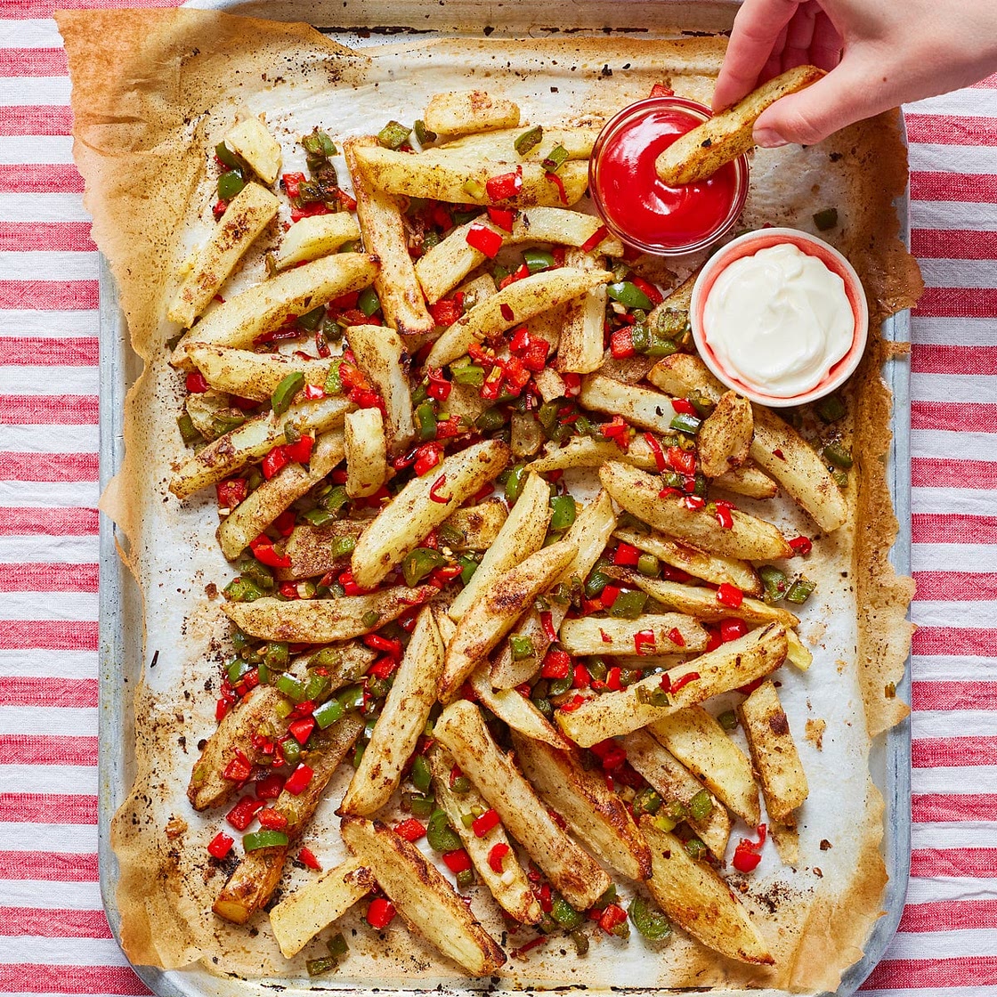 Salt and Pepper Chips | Slimming & Weight Watchers Friendly