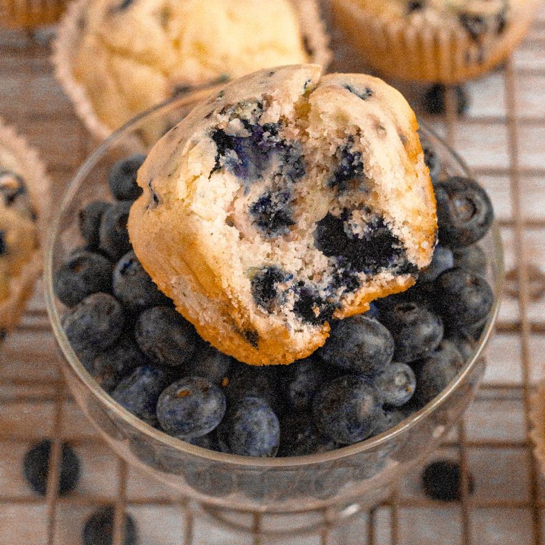 Dairy-Free Blueberry Muffins (Gluten-Free)