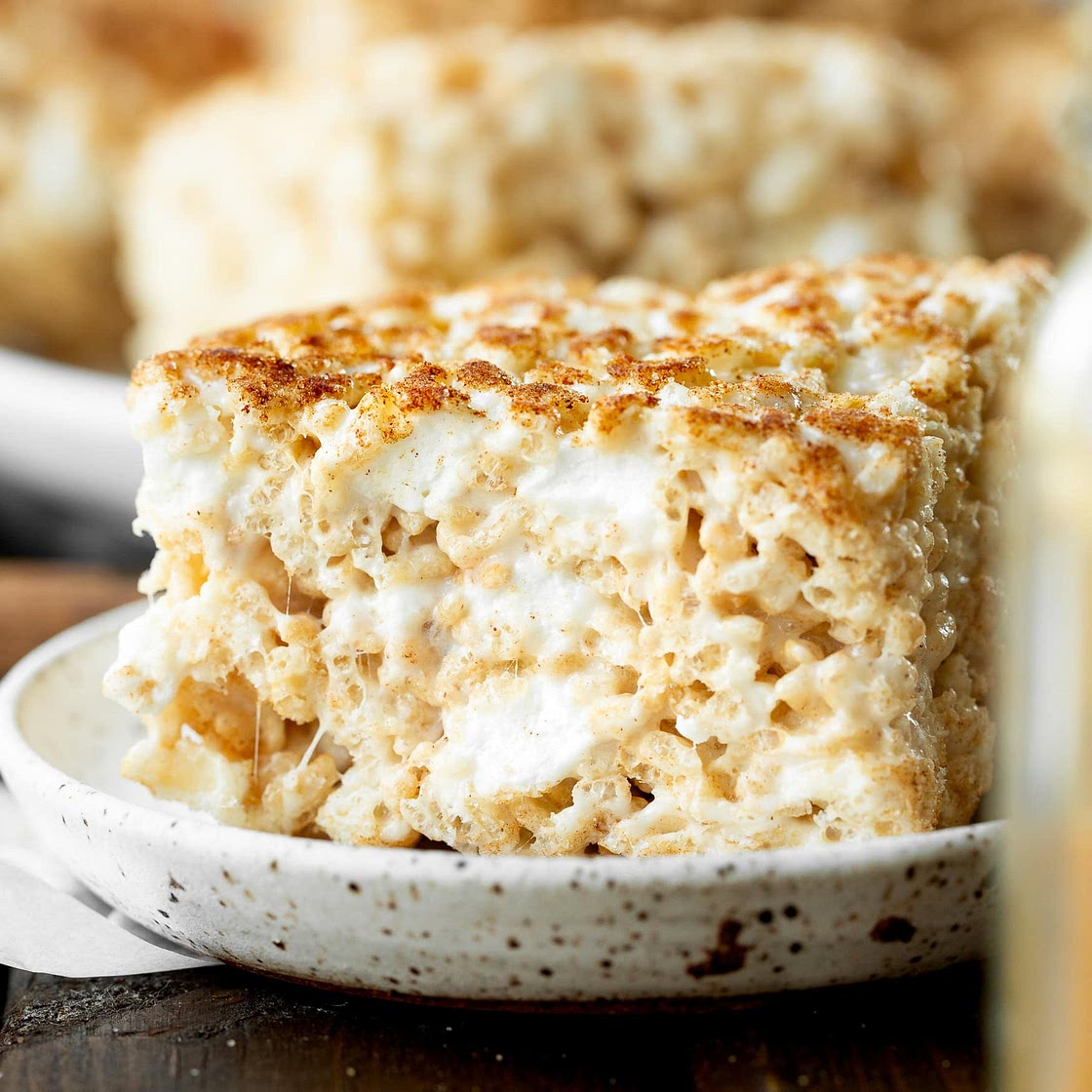 Churro Rice Krispie Treats